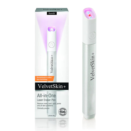 VelvetSkin+™ Hepsi Bir Arada CO₂ Lazer Silici Kalem | Benleri, Siğilleri, Cilt Kusurlarını ve Pigmentasyonları Giderir