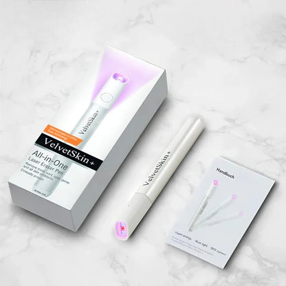 VelvetSkin+™ Hepsi Bir Arada CO₂ Lazer Silici Kalem | Benleri, Siğilleri, Cilt Kusurlarını ve Pigmentasyonları Giderir